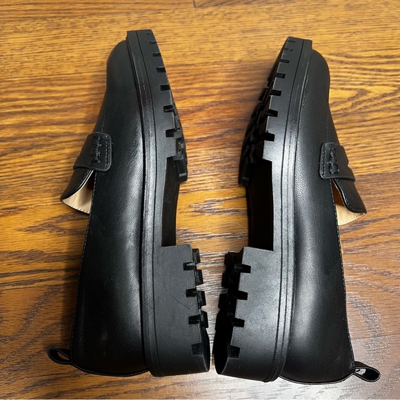 LOFT Penny Loafers in Black size 5.5 - Picture 10 of 15